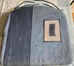 6 blauwe kussens voor tuinstoelen, Ophalen, Zo goed als nieuw