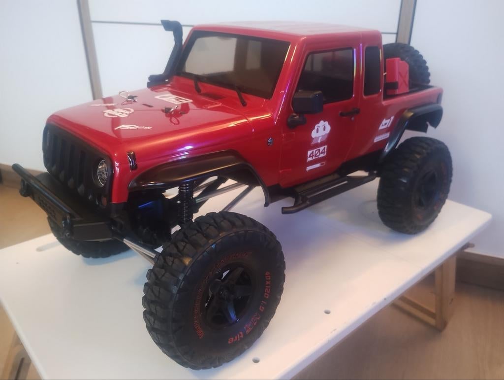 Nieuwe MST CFX-W Crawler 4WD met upgrades, Elektro, Auto offroad, Nieuw, Ophalen of Verzenden