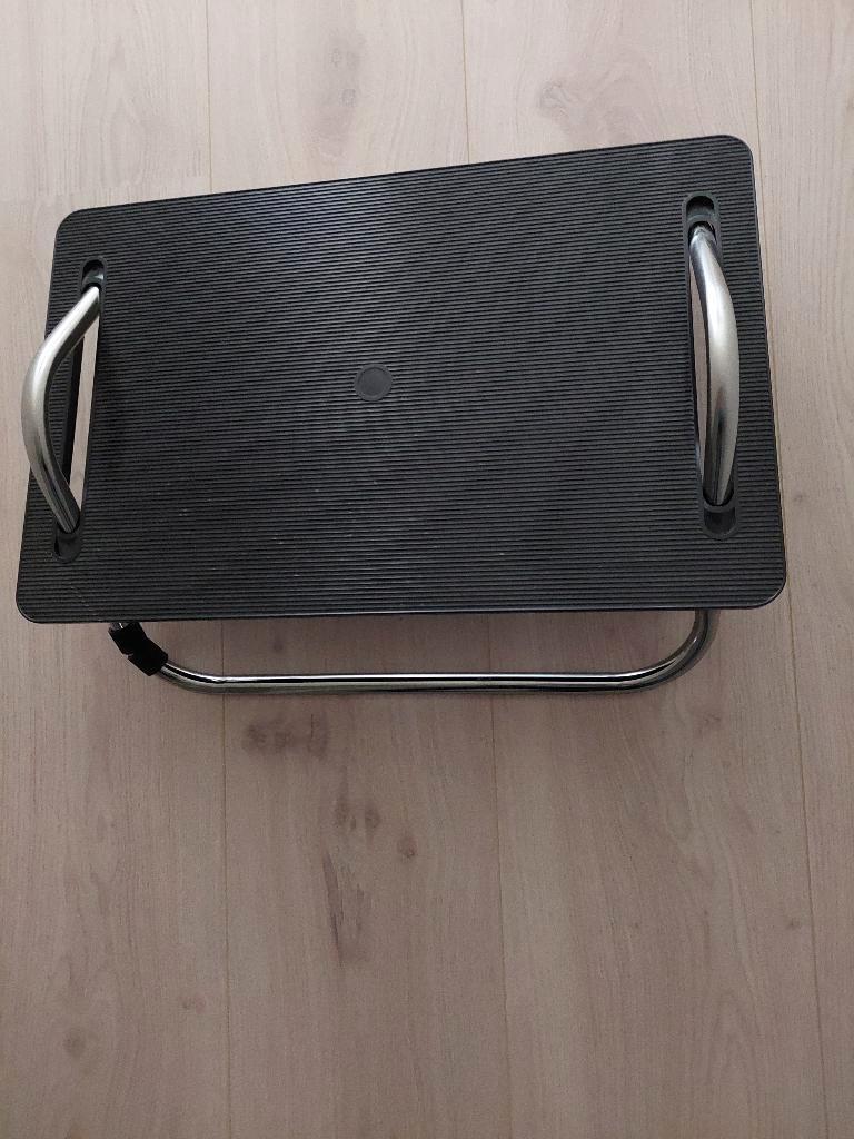 Repose-pieds noir, Maison & Meubles, Enlèvement ou Envoi, Utilisé, Noir