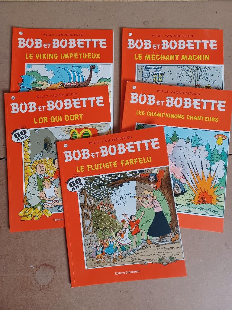 Strips Bob et Bobette Nog nieuw, Plusieurs BD, Enlèvement, Neuf, Willy Vandersteen