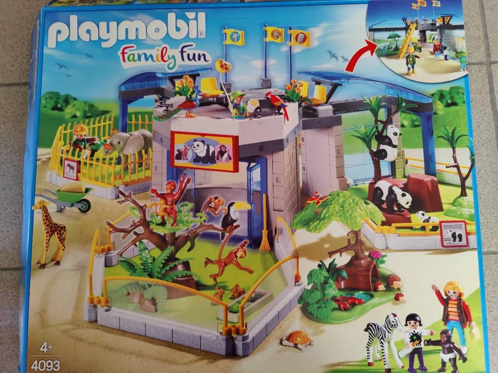 Playmobil 4093 Babydierentuin, Kinderen en Baby's, Speelgoed | Playmobil, Zo goed als nieuw, Complete set, Ophalen