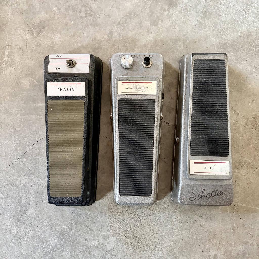 Vintage Schaller pedalen, Muziek en Instrumenten, Effecten, Gebruikt, Volume, Wah Wah, Ophalen of Verzenden