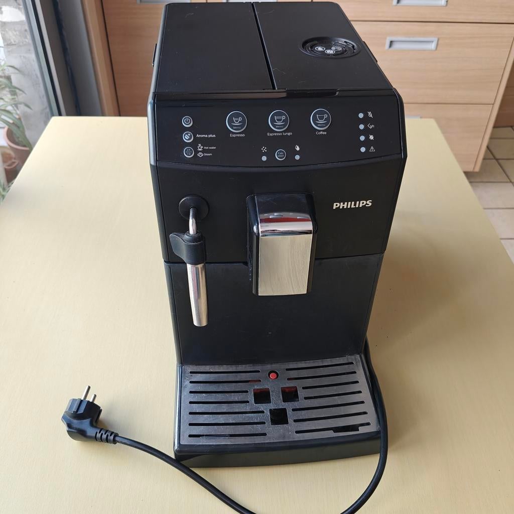 Philips espressomachine, Ophalen, Afneembaar waterreservoir, Gebruikt, Koffiebonen