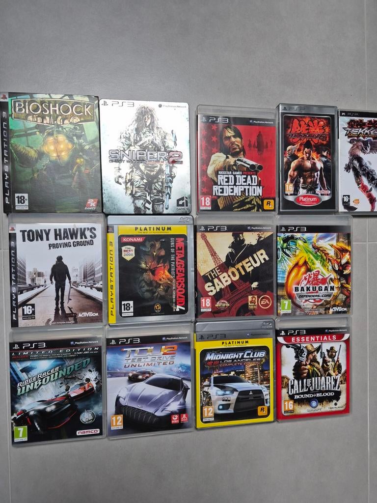 Jeux Playstation 3 et PSP, Enlèvement ou Envoi