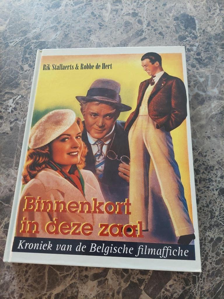 kroniek v/de Belgische filmaffiche, Boeken, Film, Tv en Media, Ophalen of Verzenden, Zo goed als nieuw, Filmspecifiek, Robbe de Hert en Rik Stallaerts