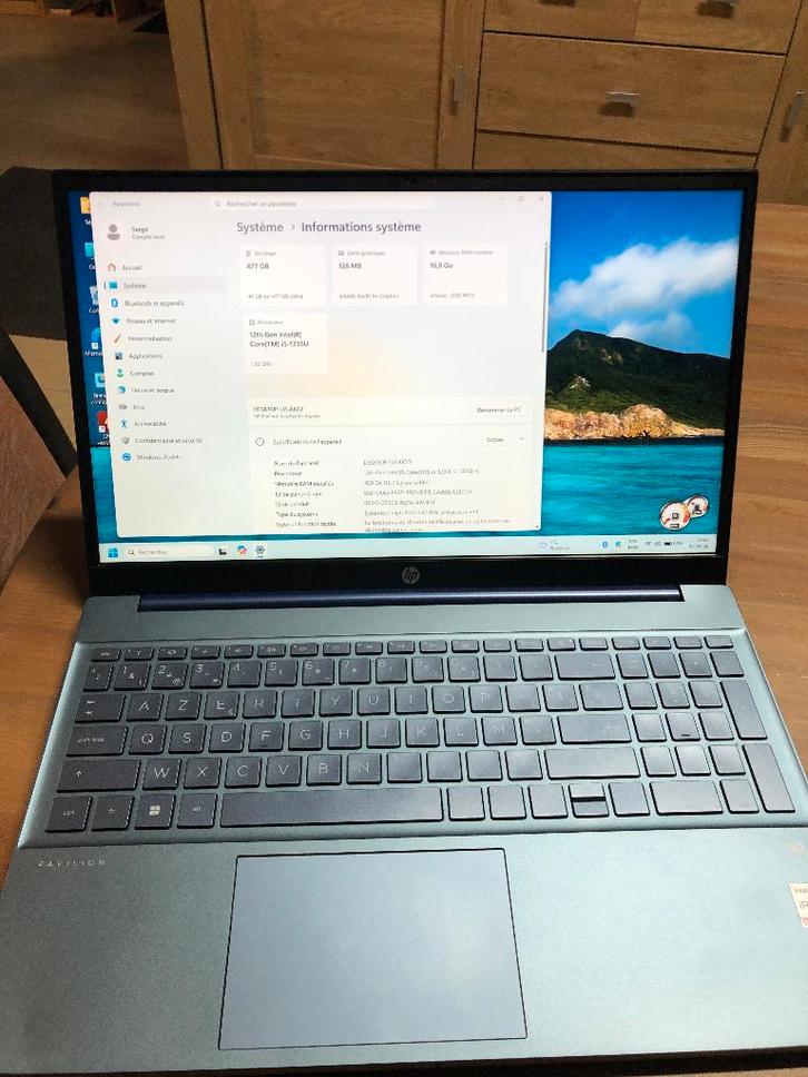HP Pavilion EG2003NB 15,6"  I5-1235U  16 Go  512 Go SSD  W11, Informatique & Logiciels, Ordinateurs portables Windows, 15 pouces