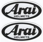 Arai Helmet sticker set #11, Motoren, Verzenden
