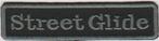 Harley Davidson Street Glide stoffen opstrijk patch embleem, Envoi, Neuf