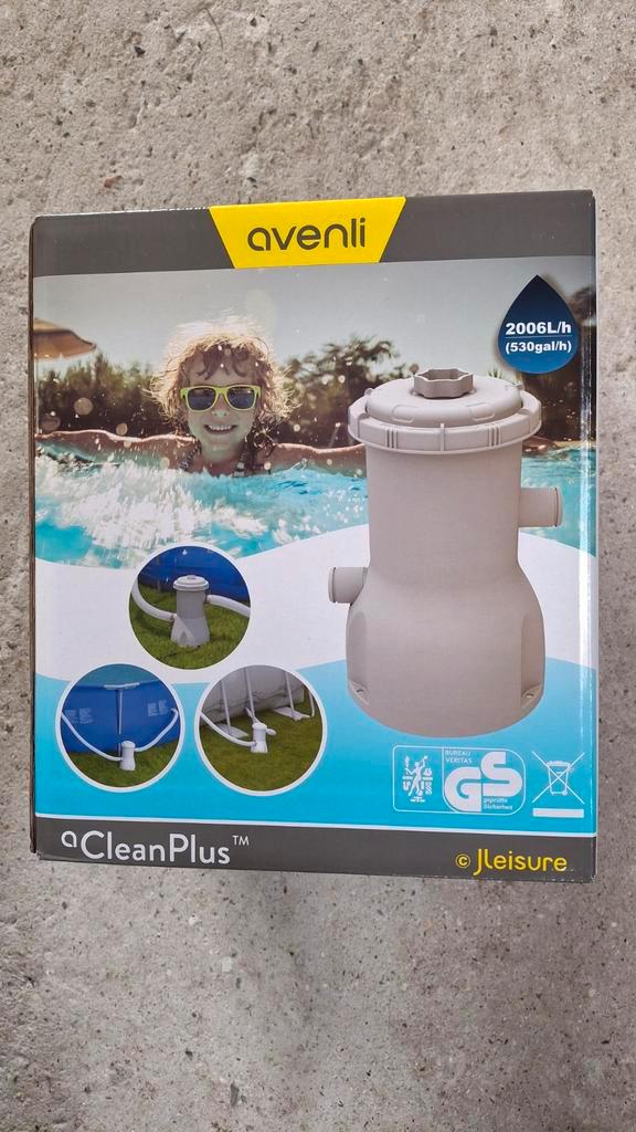 Filterpomp zwembad 530gal/h, Jardin & Terrasse, Accessoires de piscine, Neuf, Filtre, Enlèvement