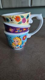Alice in Wonderland stacked cups Disney tas, Ophalen of Verzenden, Zo goed als nieuw