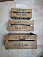 Cageots en bois vintage. 13 pièces., Ophalen