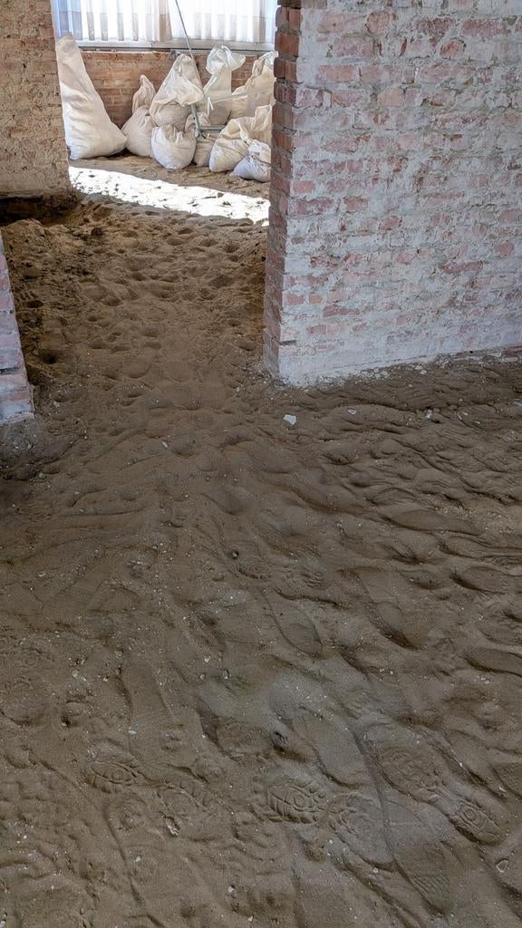 Gratis zand/zavel, Ophalen