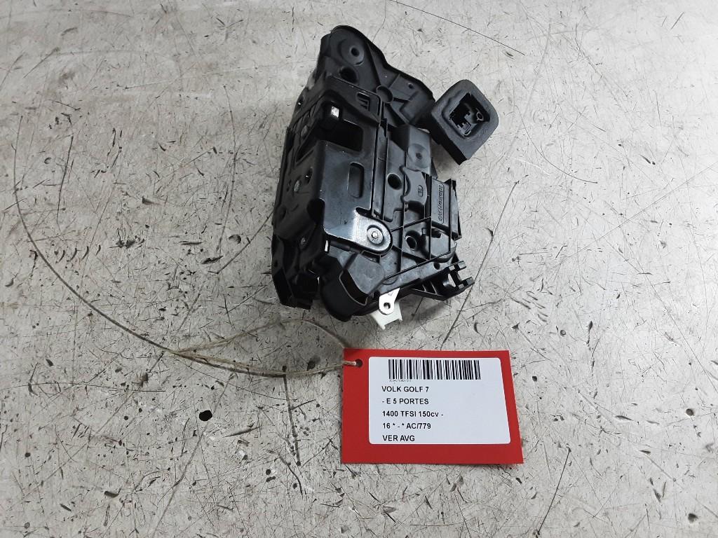 SERRURE DE PORTE AVANT GAUCHE Golf VII (AUA) (5K1837015E), Autos : Pièces & Accessoires, Volkswagen, Gauche, Mevr. I. Hauben, Utilisé