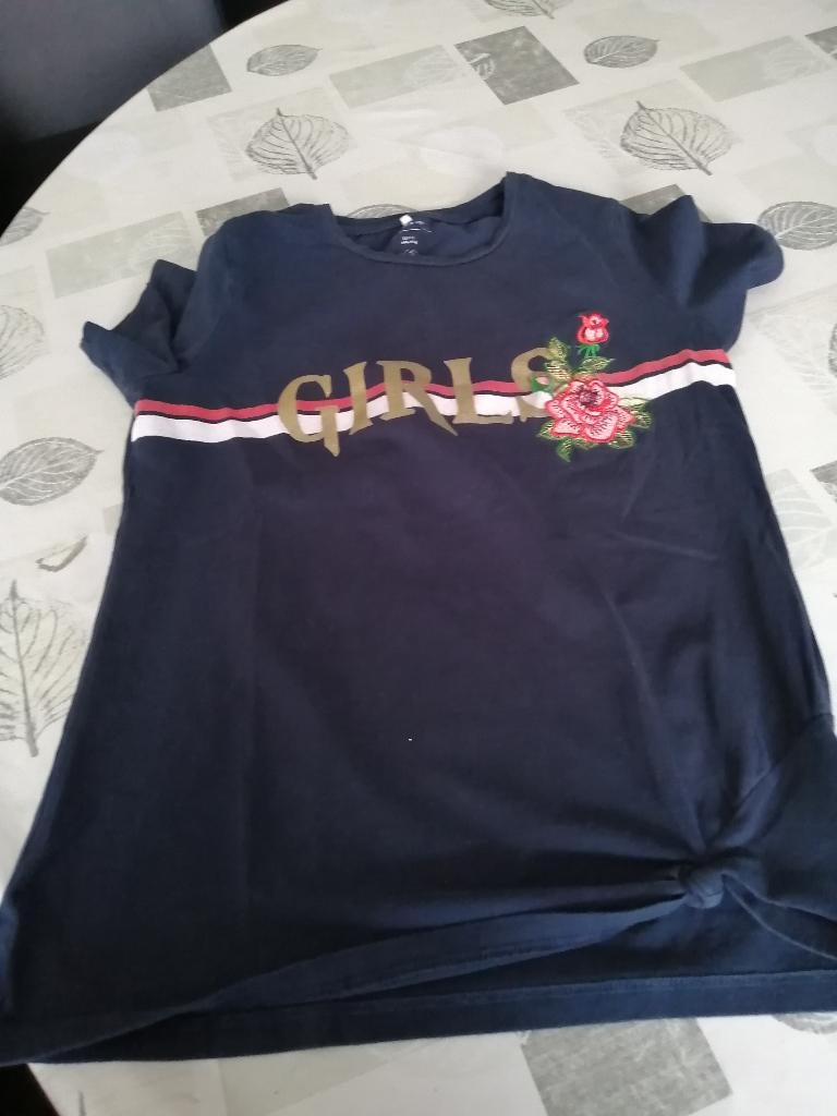 NAME IT t shirt maat 146 - 152, Kinderen en Baby's, Kinderkleding | Maat 146, Meisje, Name it, Ophalen of Verzenden, Zo goed als nieuw