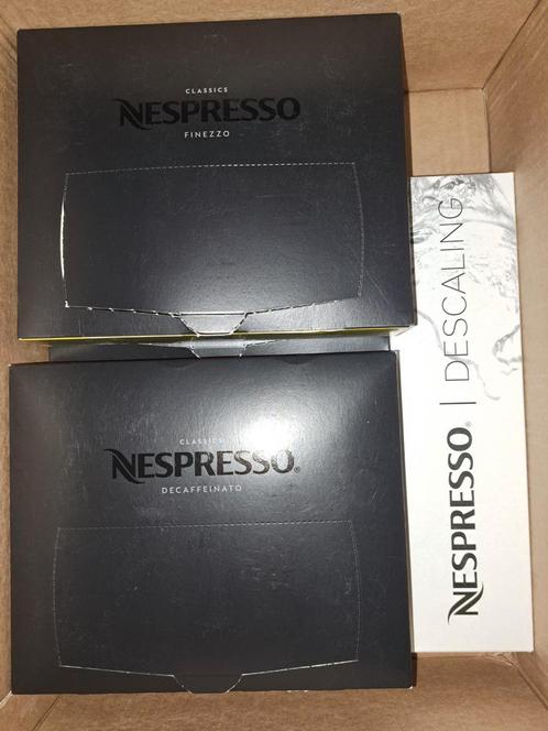 NEW - 200 capsules Nespresso + descaling, Electroménager, Accessoires de machine à café, Neuf, Enlèvement ou Envoi