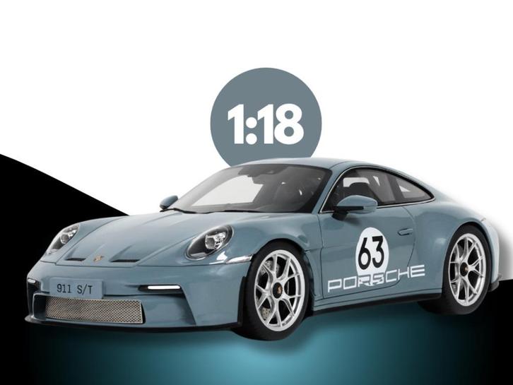 Porsche 992 S/T 2024 GT Spirit nieuw, Hobby en Vrije tijd, Modelauto's | 1:18, Nieuw, Auto, Overige merken, Ophalen of Verzenden
