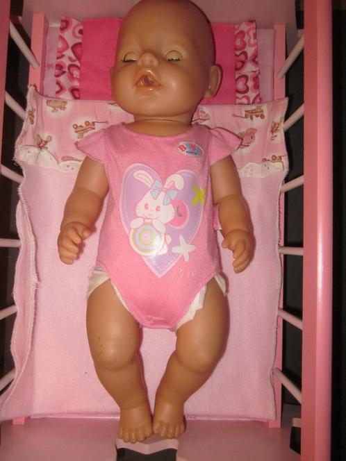BABY BORN - Magic girl - 43 cm, Kinderen en Baby's, Speelgoed | Poppen, Zo goed als nieuw, Babypop, Ophalen of Verzenden