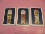 3 oude speelkaarten Stokerij Orbec , Gent (18), Verzamelen, Speelkaarten, Jokers en Kwartetten, Ophalen of Verzenden, Zo goed als nieuw