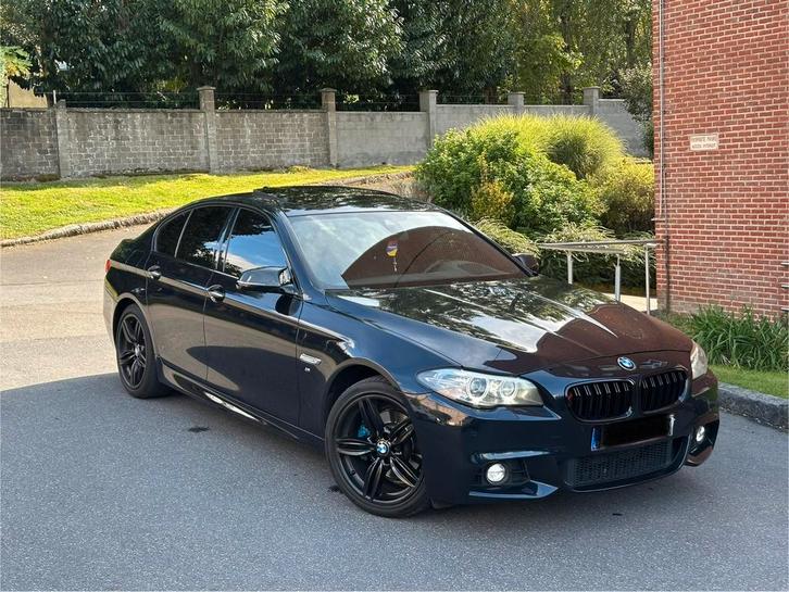 BMW 520D PACK-M/ ZONNEDAK/ EURO 6B, Auto's, BMW, Particulier, 5 Reeks, Adaptieve lichten, Diesel, Euro 6, Automaat, Ophalen