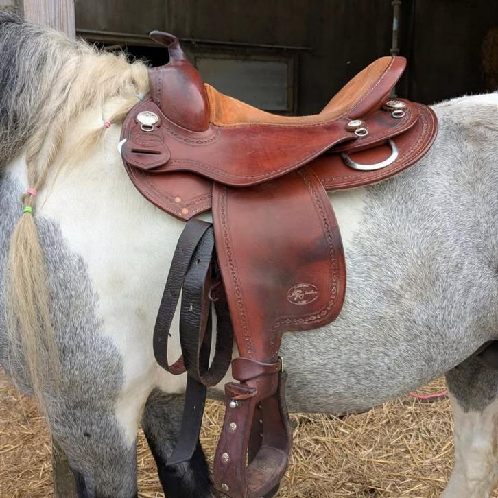 Westernzadel, Dieren en Toebehoren, Paarden en Pony's | Zadels, Gebruikt, Western, Ophalen