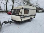 Hobby 400TM caravan 1000kg 1989 € 750 euro, Caravans en Kamperen, Caravans, Particulier, Hobby