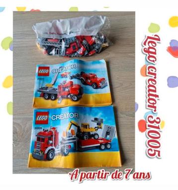 Lego creator 31005-A partir de 7 ans disponible aux enchères