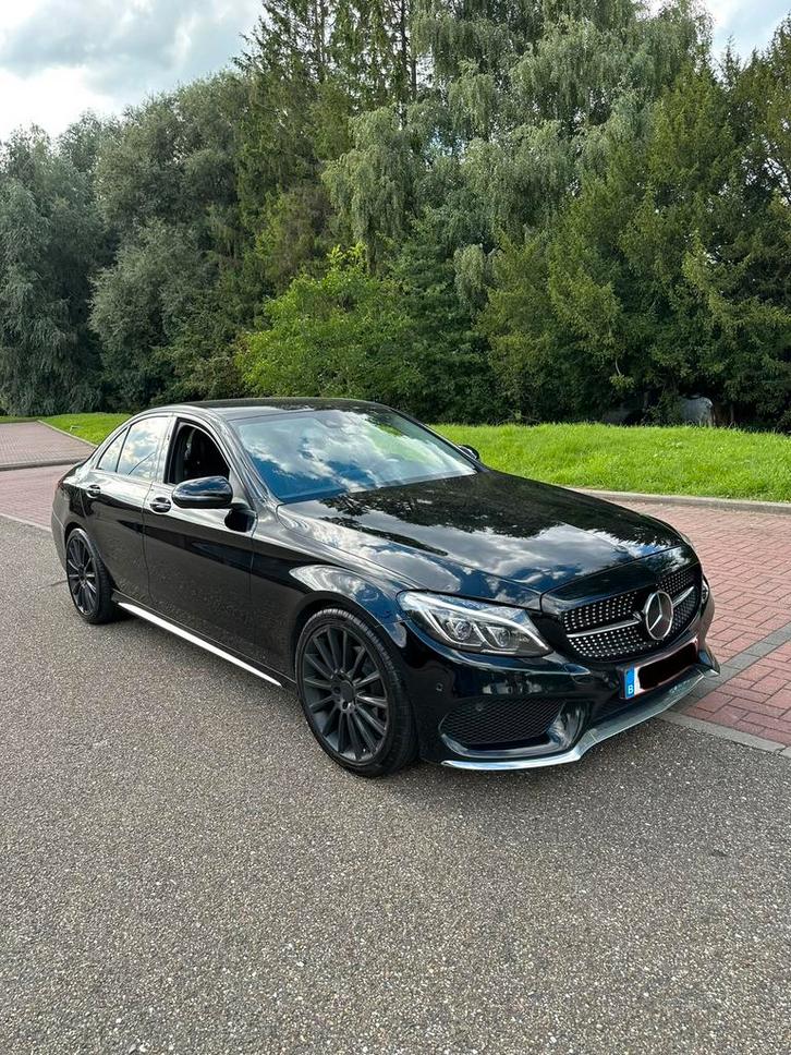 Mercedes C220 packs AMG, Auto's, Mercedes-Benz, Particulier, C-Klasse, Diesel, Euro 6, Berline, 5 deurs, Automaat, Zwart, Ophalen