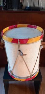 Ancien tambour lansquenet en bois, Musique & Instruments, Utilisé, Tambour, Enlèvement ou Envoi