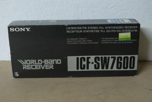 Sony icf-sw7600 wereldwijde radio-ontvanger als nieuw, Audio, Tv en Foto, Radio's, Zo goed als nieuw, Wereldontvanger, Ophalen of Verzenden