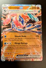 Greninja Ex #106 (Pokemon Twilight Masquerade) , Hobby en Vrije tijd, Verzamelkaartspellen | Pokémon, Ophalen of Verzenden, Nieuw