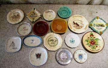 17 vieux cendriers du monde entier, Collections, Enlèvement ou Envoi, Comme neuf, Cendrier