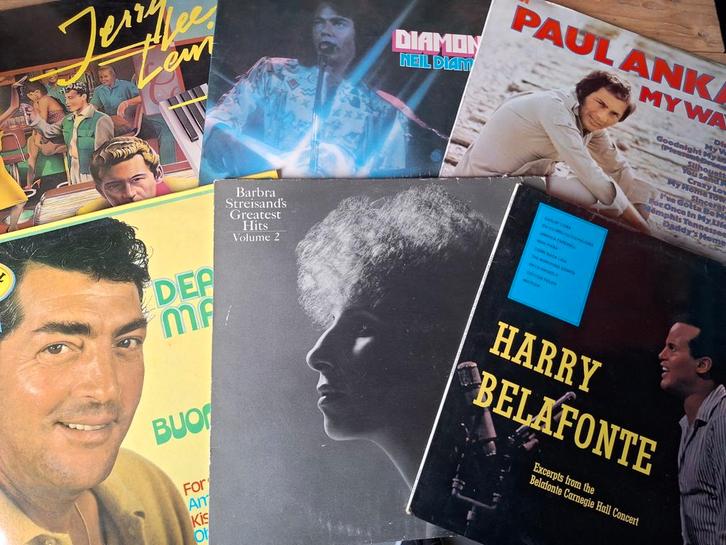 Lot 40 x Lp''s Vinyl - Pop / Rock / Soul 60's - 70's, Cd's en Dvd's, Vinyl | Rock, Gebruikt, Poprock, 12 inch, Ophalen of Verzenden