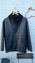 Veste en mouton inversée pour homme Xl., Enlèvement ou Envoi, Comme neuf, Taille 56/58 (XL), Noir