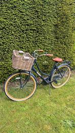 OMA fiets TE KOOP met houten rieten boodschap mand, Comme neuf, Autres marques, Enlèvement