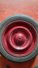 Citroën 2cv wiel, Michelin band, Ophalen