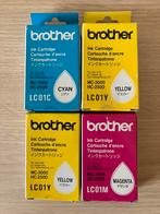 Brother Inktcartridge LC01 - 4 stuks, Computers en Software, Printerbenodigdheden, Ophalen of Verzenden, Zo goed als nieuw, Brother