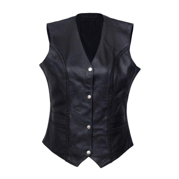 Gilet de moto en cuir neuf pour Femmes, Motos, Vêtements | Vêtements de moto, Manteau | tissu, Femmes, Neuf, avec ticket, Enlèvement ou Envoi