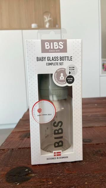 Bibs baby glass bottle papfles  beschikbaar voor biedingen