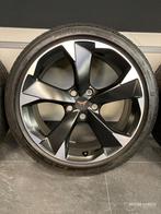 18” originele Cupra Leon / Seat Leon velgen + banden 5x112, Auto-onderdelen, Banden en Velgen, 18 inch, Gebruikt, -, -