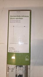 verduisrering / horizontale jaloezie - wit 25mm, Neuf, Enlèvement ou Envoi, 100 à 150 cm, 100 à 150 cm