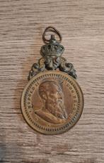 Medaille België Léopold 2 Ronquieres festival 1902 muziek, Postzegels en Munten, Penningen en Medailles, Ophalen of Verzenden