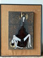 Pieta in keramiek van Poost (63 op 51 cm), Ophalen