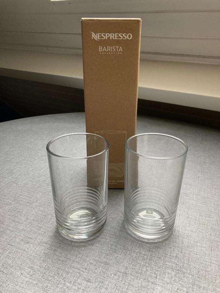 NESPRESSO BARISTA GLAS, Huis en Inrichting, Keuken | Servies, Nieuw, Glas of Glazen, Glas, Ophalen of Verzenden