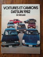VOITURES ET CAMIONS DATSUN 1982 de NISSAN, Boeken, Auto's | Folders en Tijdschriften, Ophalen of Verzenden, Nieuw, Nissan