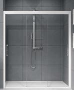 Nieuwe douchewand met deur, Huis en Inrichting, Badkamer | Badkamermeubels, Nieuw, Overige typen, 150 tot 200 cm, Ophalen