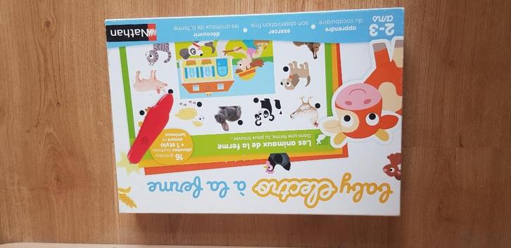 Jeux baby electro à la ferme de marque Nathan., Kinderen en Baby's, Speelgoed | Educatief en Creatief, Gebruikt, Elektronica, Ontdekken