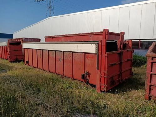 Onbekend 20 m3 haakarm afzetcontainer met milieu kleppen, Zakelijke goederen, Machines en Bouw | Keten en Containers