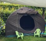 Unieke legertent, opblaasbaar dus zonder tentstokken!, Caravans en Kamperen, Ophalen, Gebruikt, Tot en met 4