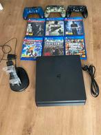 Ps4 slim 1Tb + 3 controller+games+charging tower, Games en Spelcomputers, Spelcomputers | Sony PlayStation 4, Ophalen, Met games