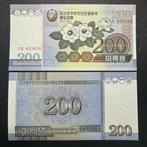 North Korea - 200 Won 2005 - P 48 UNC - K20, Postzegels en Munten, Bankbiljetten | Azië, Ophalen of Verzenden, Zuidoost-Azië, Los biljet